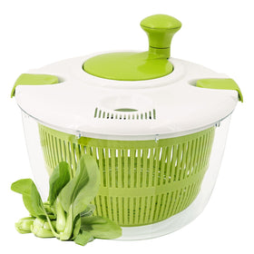 NIOSAVM 5Qt salad spinner bowl for rapid greens drying.