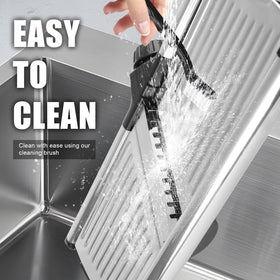NIOSAVM dishwasher-safe mandoline ready for easy cleaning