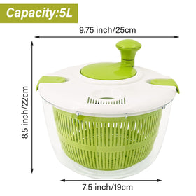 NIOSAVM dual-speed control provides gentle spin for delicate berries.