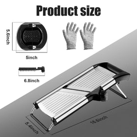 NIOSAVM non-slip food holder stabilizes vegetables during slicing