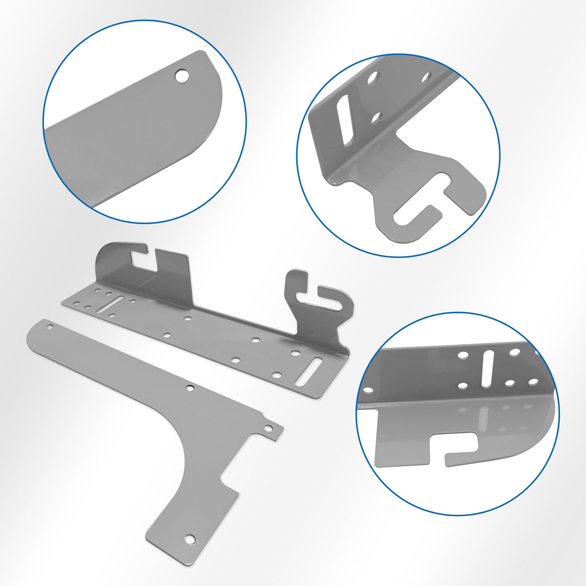 NipponAsia 5WB-DMKIT six-way adjustable support fits various door thicknesses.