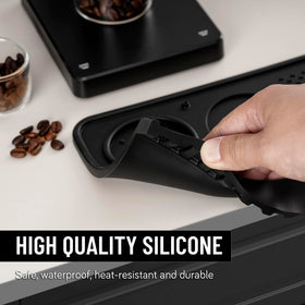 NiRiOLD espresso mat complements most machines in kitchen, cafe, or bar.