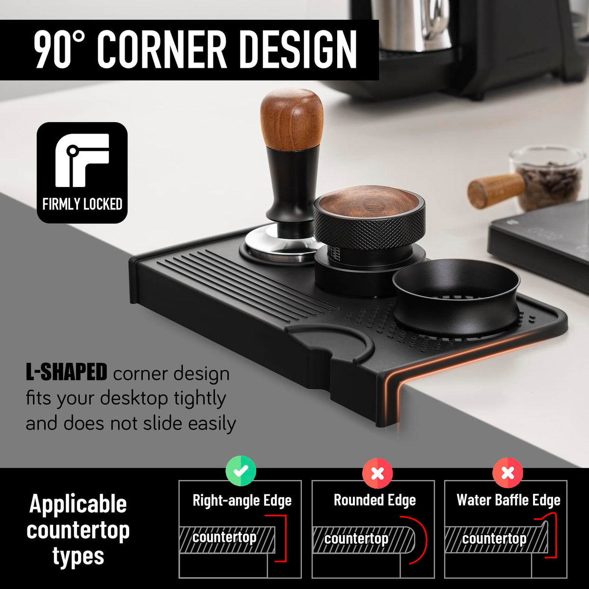 NiRiOLD tamping mat close-up reveals 4.5mm thick cushioning.