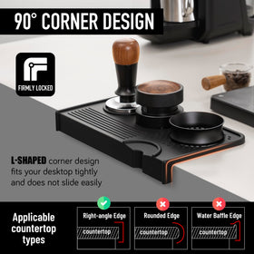 NiRiOLD tamping mat close-up reveals 4.5mm thick cushioning.