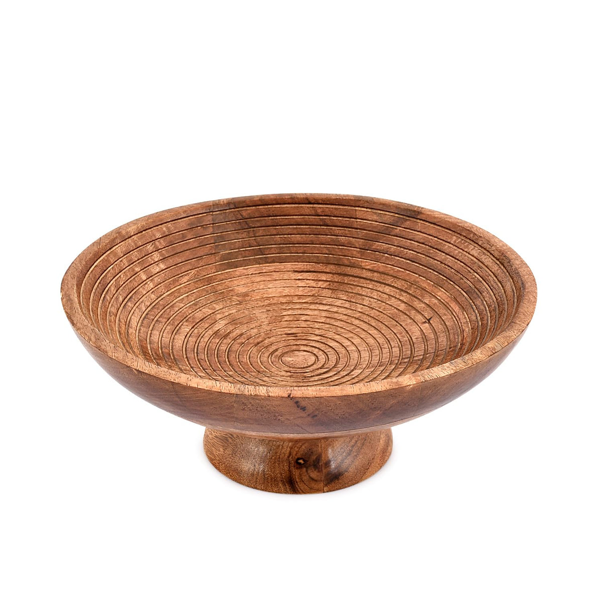 NIRMAN dessert platter mango wood ready for sweet treats and decorative serving