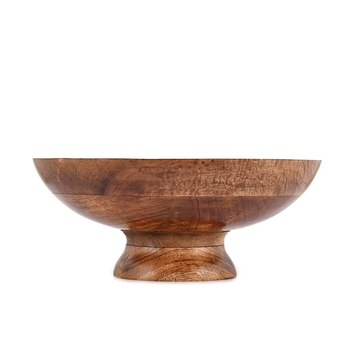 NIRMAN kitchen decor bowl mango wood enhances dining ambience and warmth