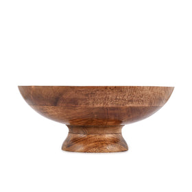 NIRMAN kitchen decor bowl mango wood enhances dining ambience and warmth