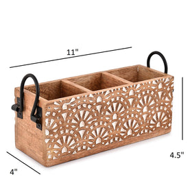 NIRMAN mango wood care tips showing cleaning and oiling for longevity