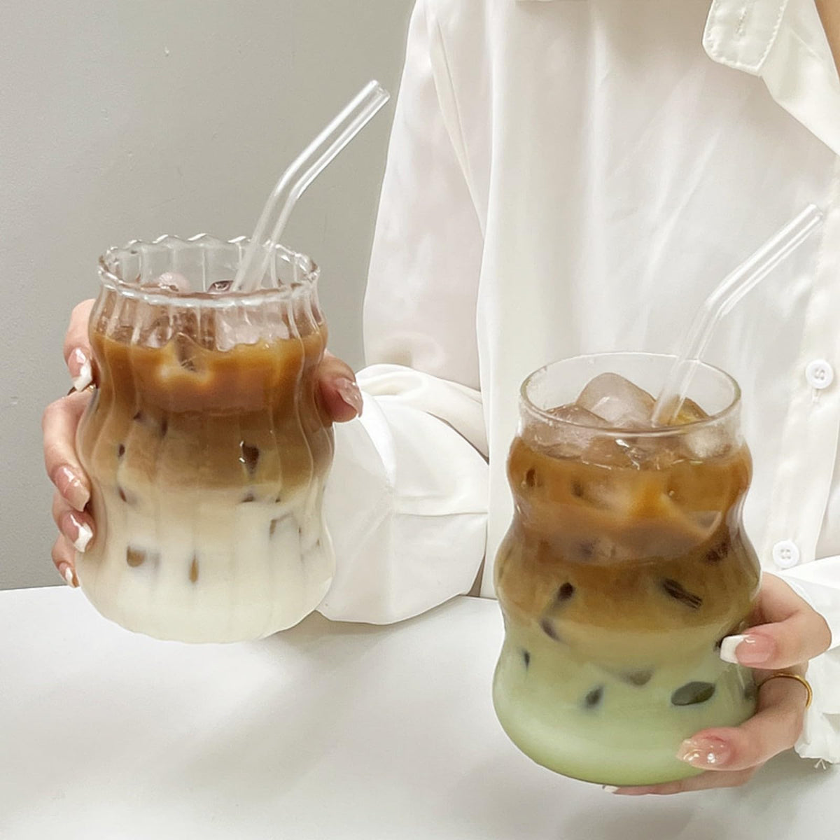 Nirvany two-piece set, perfect for home, cafe, or bar service.