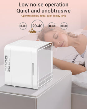 Ultra-quiet operation of NISHCON mini fridge minimizes disruption