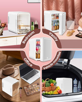 Travel-ready NISHCON mini fridge for on-the-go freshness