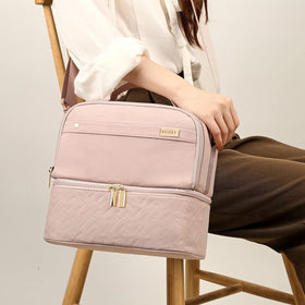 NISHEL lunch bag 10.6L capacity fits 1–2 meals.