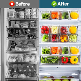 NISILIN drain-tray design keeps fruits dry and fresh after washing.