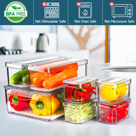 NISILIN large-bin section for bulky produce keeps prep-ready veggies organized.