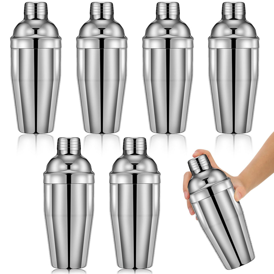 Nitial 6pc bar cocktail shaker set with 18.6 oz capacity for versatile home mixes.