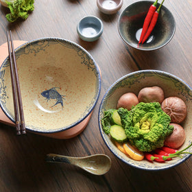 Niturceal dishwasher-safe ramen bowls for easy cleanup.