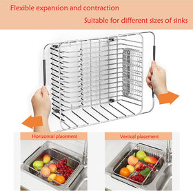 NiuYichee dish rack slots organize plates, bowls and cups.