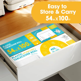 Niuara compact storage box and slide cutter keep setup clutter free