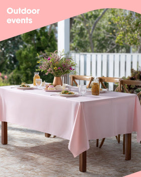 Niuara durable tablecloth ready for gatherings and cleanup