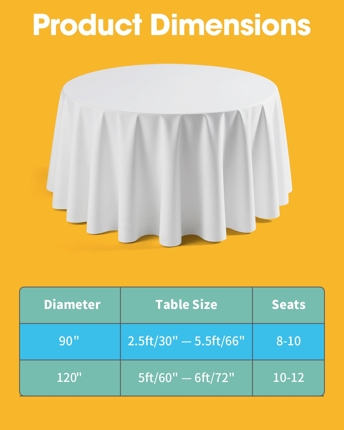 Niuara easy-care tablecloth being hand-washed and air-dried