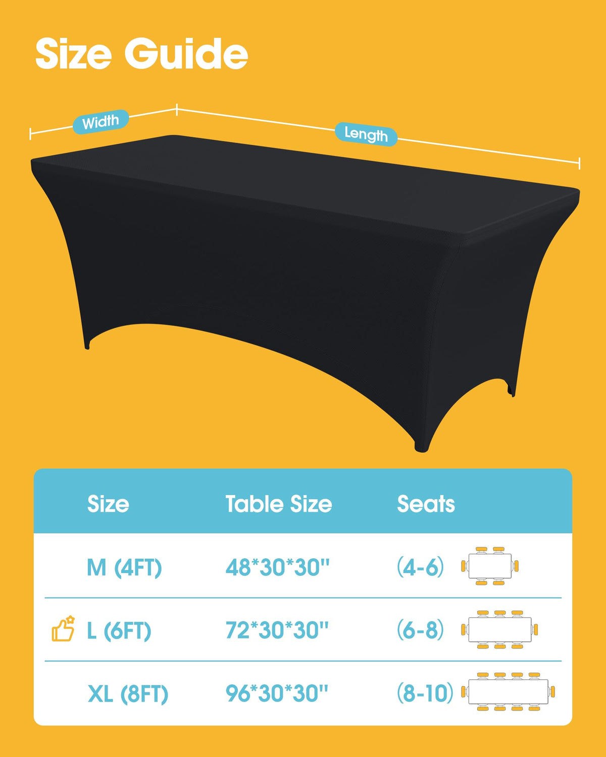 Niuara reinforced elastic leg pockets prevent slipping and lifting.