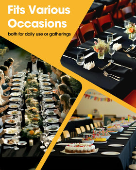 Niuara indoor-outdoor tablecloth demonstrates all-purpose practicality