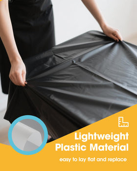 Niuara PEVA tablecloth offers durability and oil and water resistance.