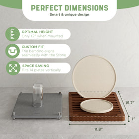 NIUM anti-moisture design helps keep the sink area drier.