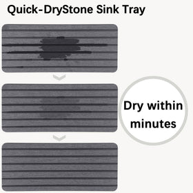 NiuYichee drying mat keeps kitchen counters dry and tidy