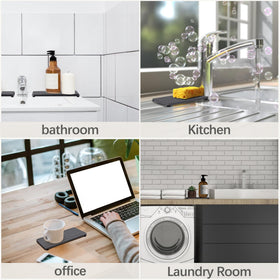 NiuYichee soap tray absorbs moisture for clean bottles and sponges
