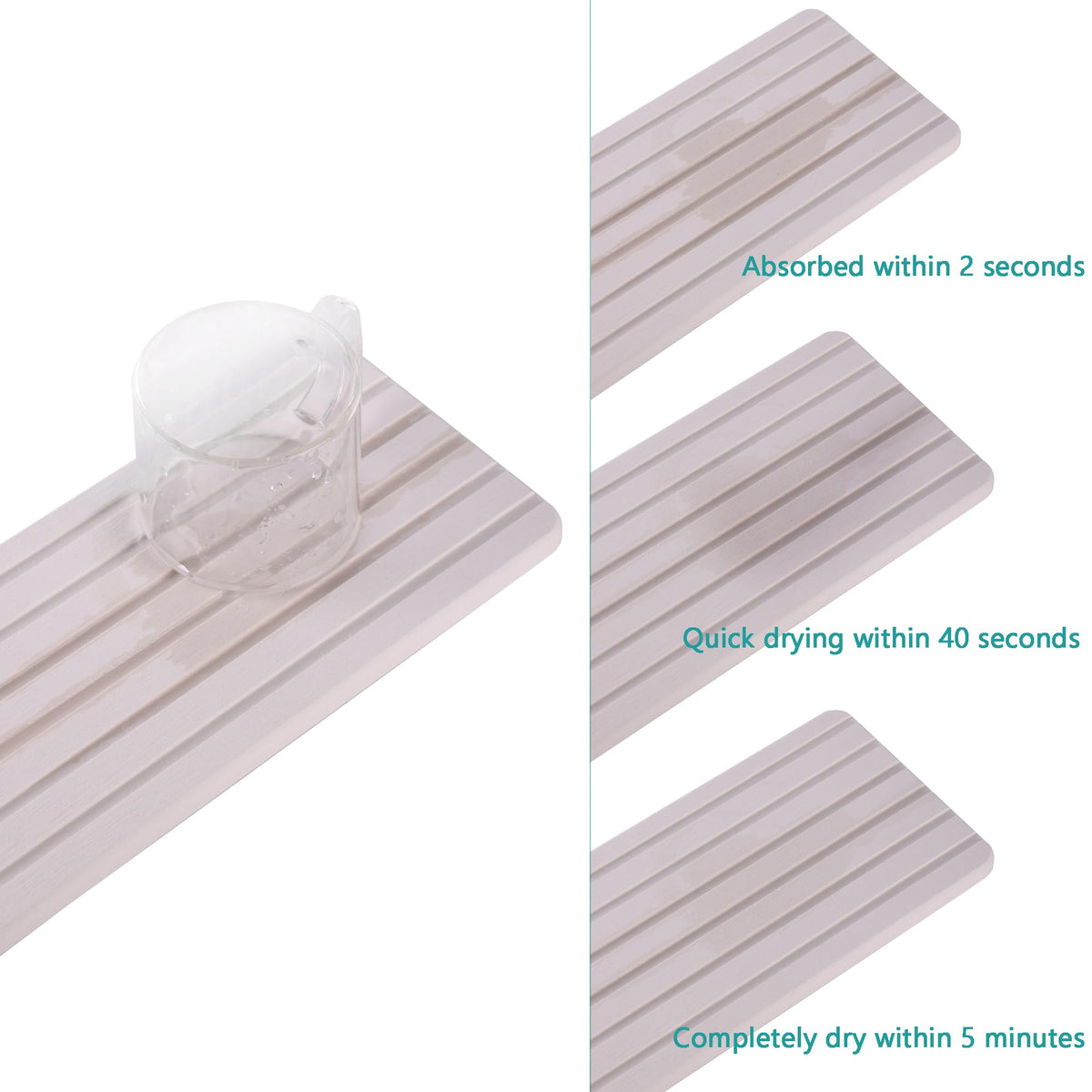 NiuYichee soap tray with soap bottle showcases organized, drip-free setup
