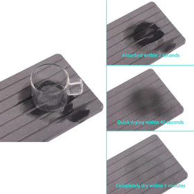 NiuYichee striped-ditch design speeds water absorption for faster drying.