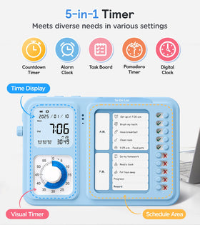 Nixroork digital clock feature keeps classrooms aligned on schedule and routines.