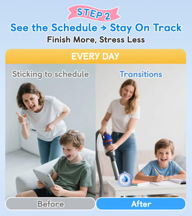 Nixroork dry-erase whiteboard for quick planning and notes.