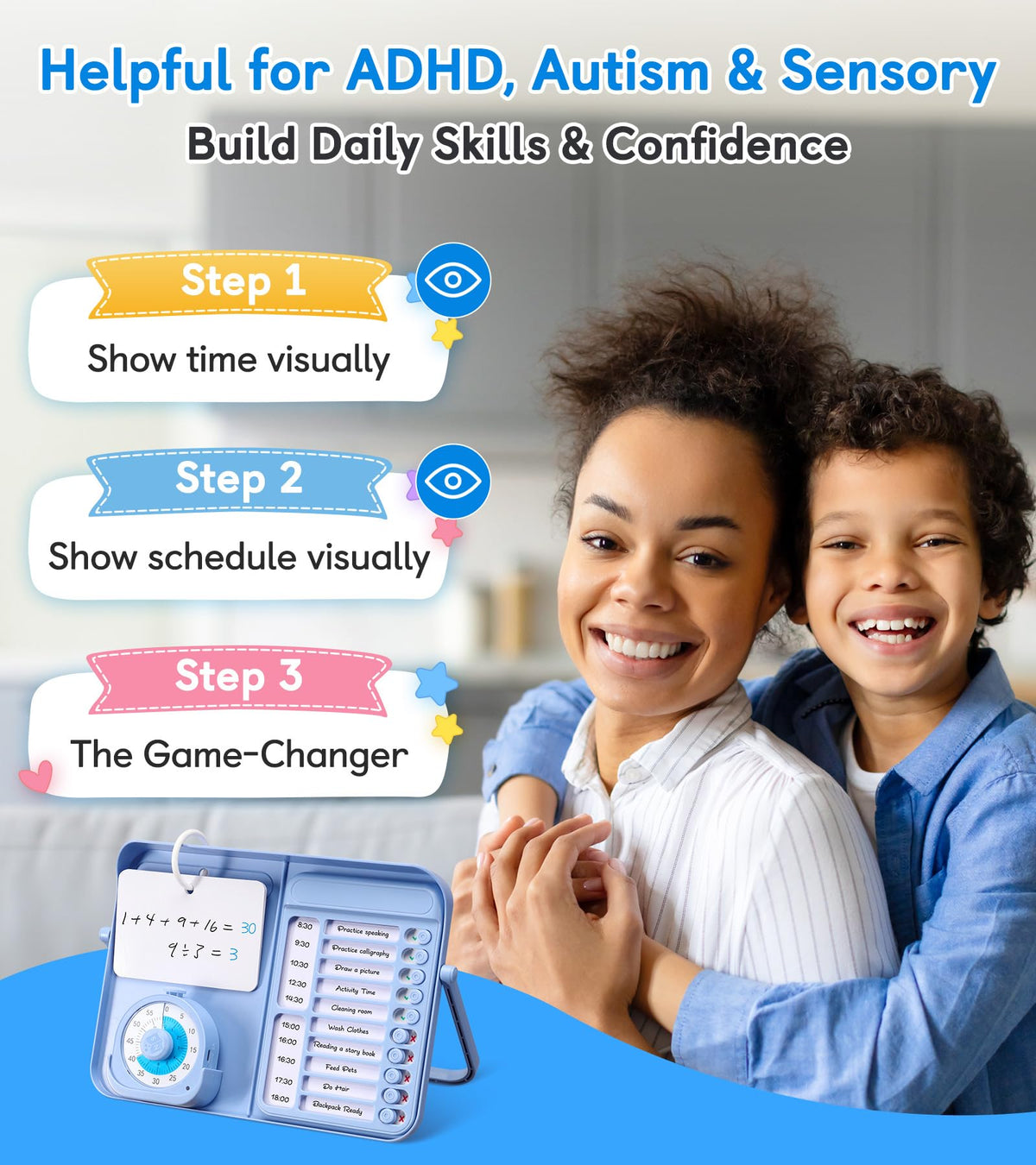 Nixroork magnetic chore chart helps families organize tasks smoothly.