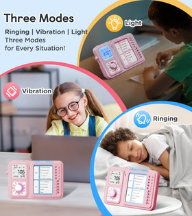 Nixroork silent and vibration alarm provides flexible cues in quiet spaces