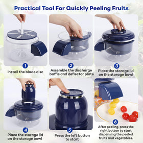 NKDFRI quick peel pro easy-clean parts; hygienic maintenance after use.