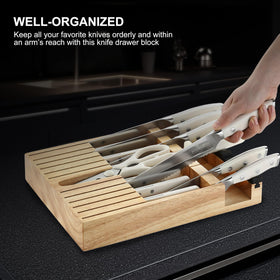 N NOBLE FAMILY 16-piece set covers all kitchen tasks from prep to plating.