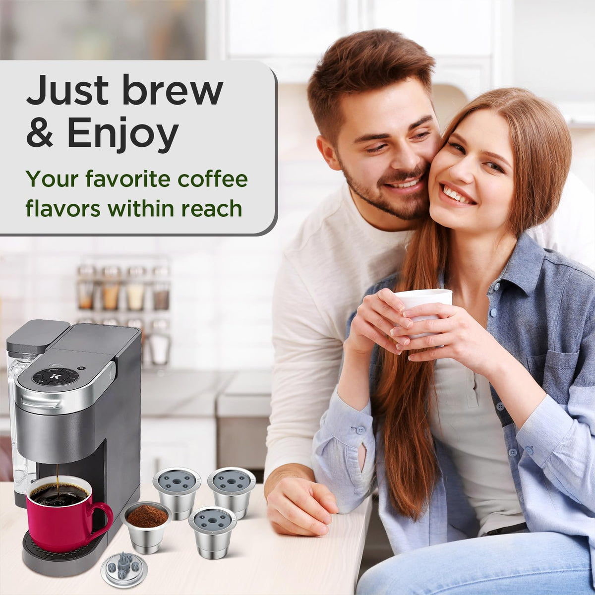 NOALTO adapter-compatible K cup for Ke K Supreme Plus.