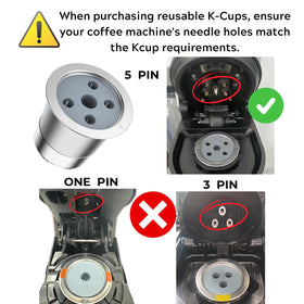 NOALTO dishwasher-safe K cup simplifies cleaning after brewing.