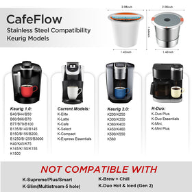NOALTO K-Cup in coffee maker demonstrates broad Keurig compatibility.