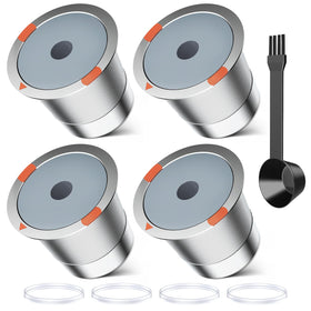 NOALTO reusable K-Cup close-up in stainless steel highlighting durability and flavor.