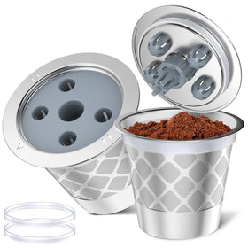 NOALTO reusable K cup compatibility with Keurig K Supreme enables waste-free brewing.