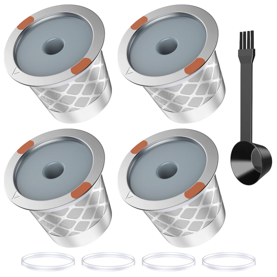 NOALTO reusable k-cup filter pack front view, eco-friendly option for daily coffee