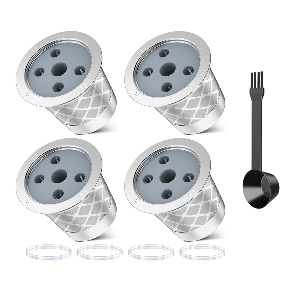 NOALTO reusable K cup for Keurig K Supreme, durable stainless steel exterior.