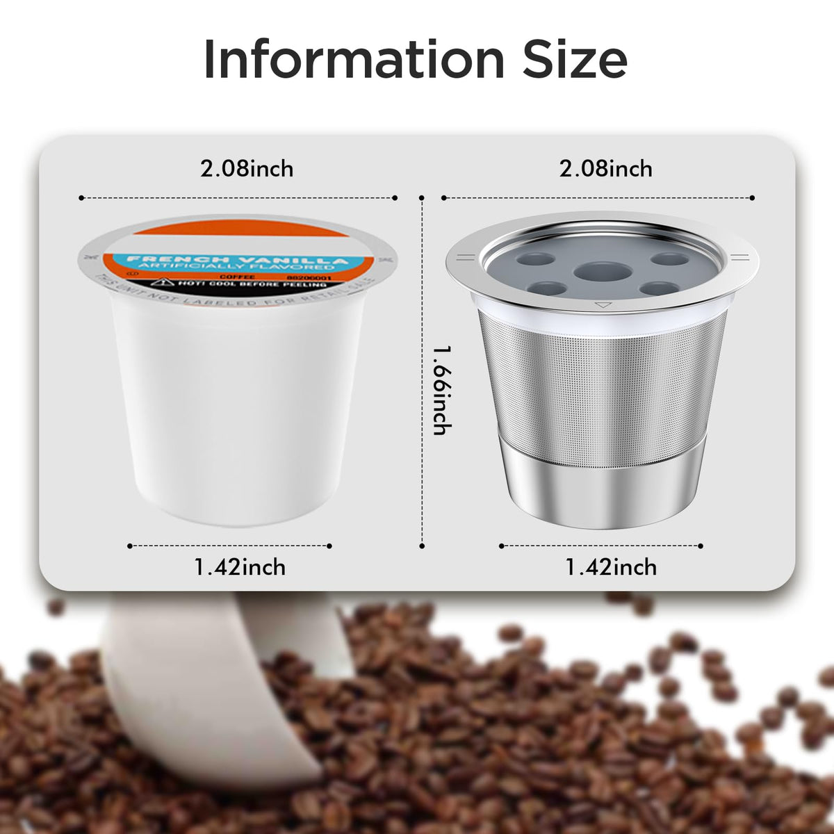 NOALTO easy rinse and reuse process for quick coffee routines.