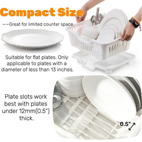 Noamus utensil cup holders keep cutlery organized while drying.