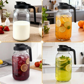 Nobityop pitcher in fridge storage setup for convenient hydration.