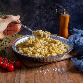 NoCry foil aluminum tins deliver even heat for uniform baking.