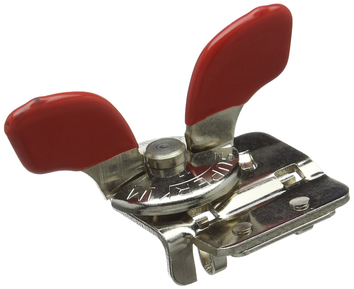 Nogent Super Kim safety can opener red body for effortless opening.